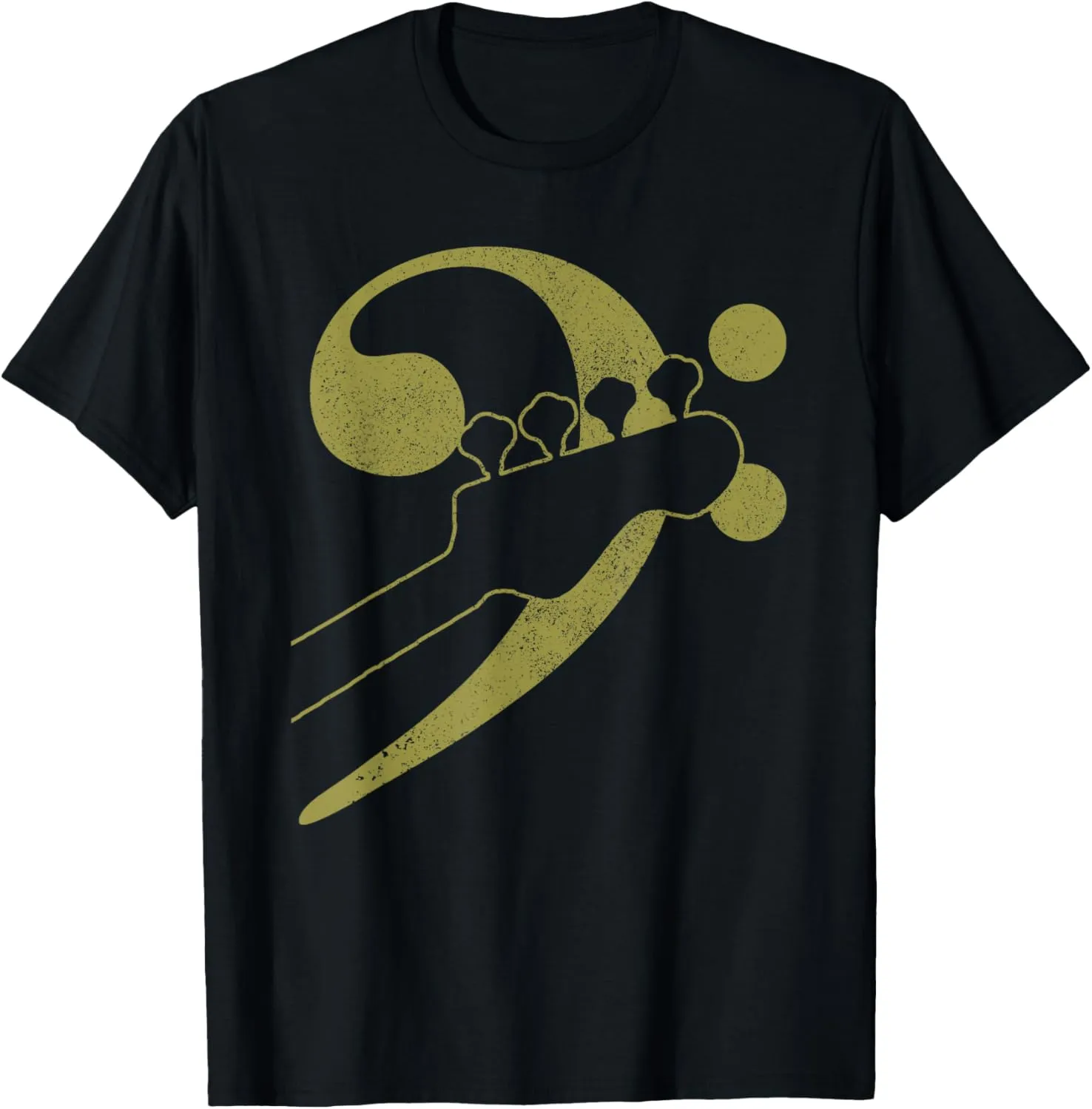 Bass Guitar Clef Bassist Musician Music Bass Player T-Shirt