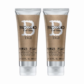 Bed Head for Men by TIGI Power Play Firm Finish Gel 6.76 Oz (Pack of 2)