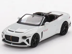Bentley Mulliner Bacalar White Car Zero Limited Edition to 1800 Pieces Worldwide 1/64 Diecast Model Car by True Scale Miniatures MGT00544