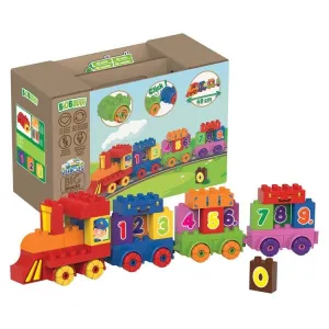 BiOBUDDi Train Construction Set 38Pcs