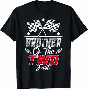 Brother Of The Two Fast Second Birthday Racing Car Family T-Shirt