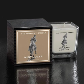 Brownstone Soy Candle with 8 Scents, Handmade in Kentucky, 10oz (Mint Julep)