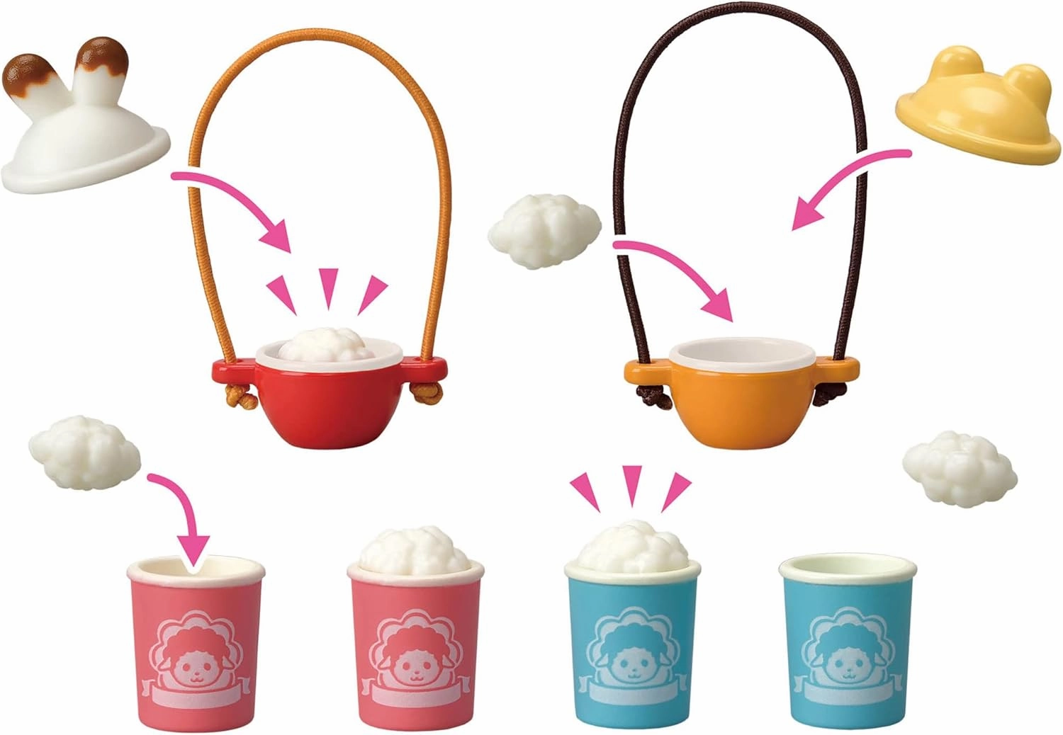 Calico Critters Popcorn Trike, Dollhouse Playset with Figure and Accessories