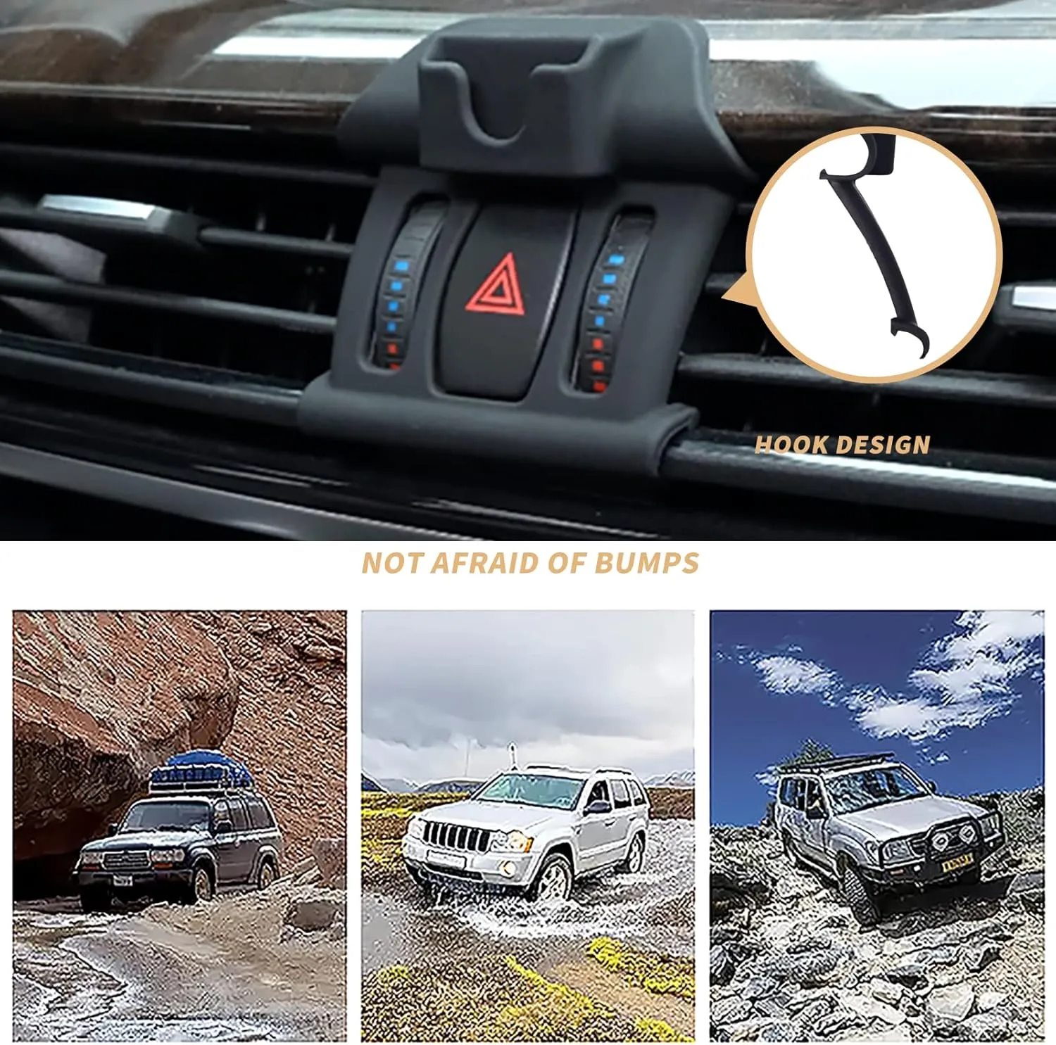 Car Phone Holder Mount Magnetic Fit for BM-W X5 2014-2018 & X6 2015-2019, Custom Fit Car Phone Holder Magnet for Air Vent Dashboard Easy to Install, Mini Car Phone Stand for 3-7 Inch Phone