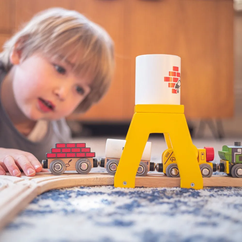 Cement Silo - Wooden Train Toy