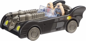 Character Options Batman Wooden Batmobile, Push Along Vehicle, Imaginative Play, Preschool Toys, fsc Certified, Sustainable Toys, Gift for 3-5 Years Old