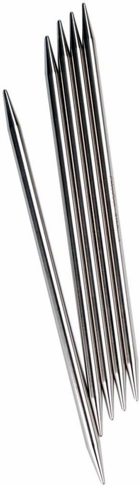 ChiaoGoo Double Point Stainless Steel Knitting Needles 6" 5/Pkg-Size 11/8Mm