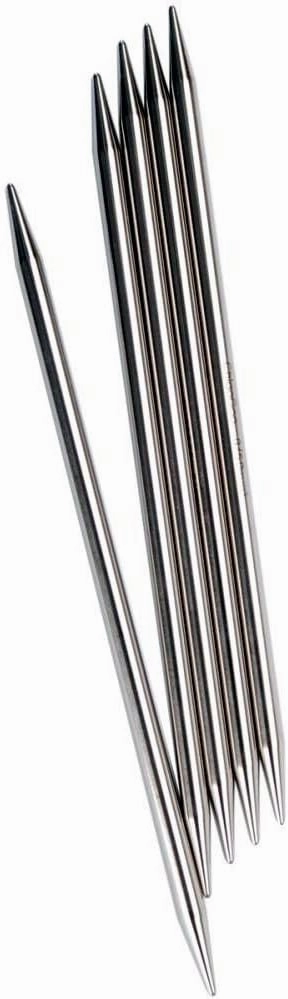 ChiaoGoo Double Point Stainless Steel Knitting Needles 6" 5/Pkg-Size 11/8Mm