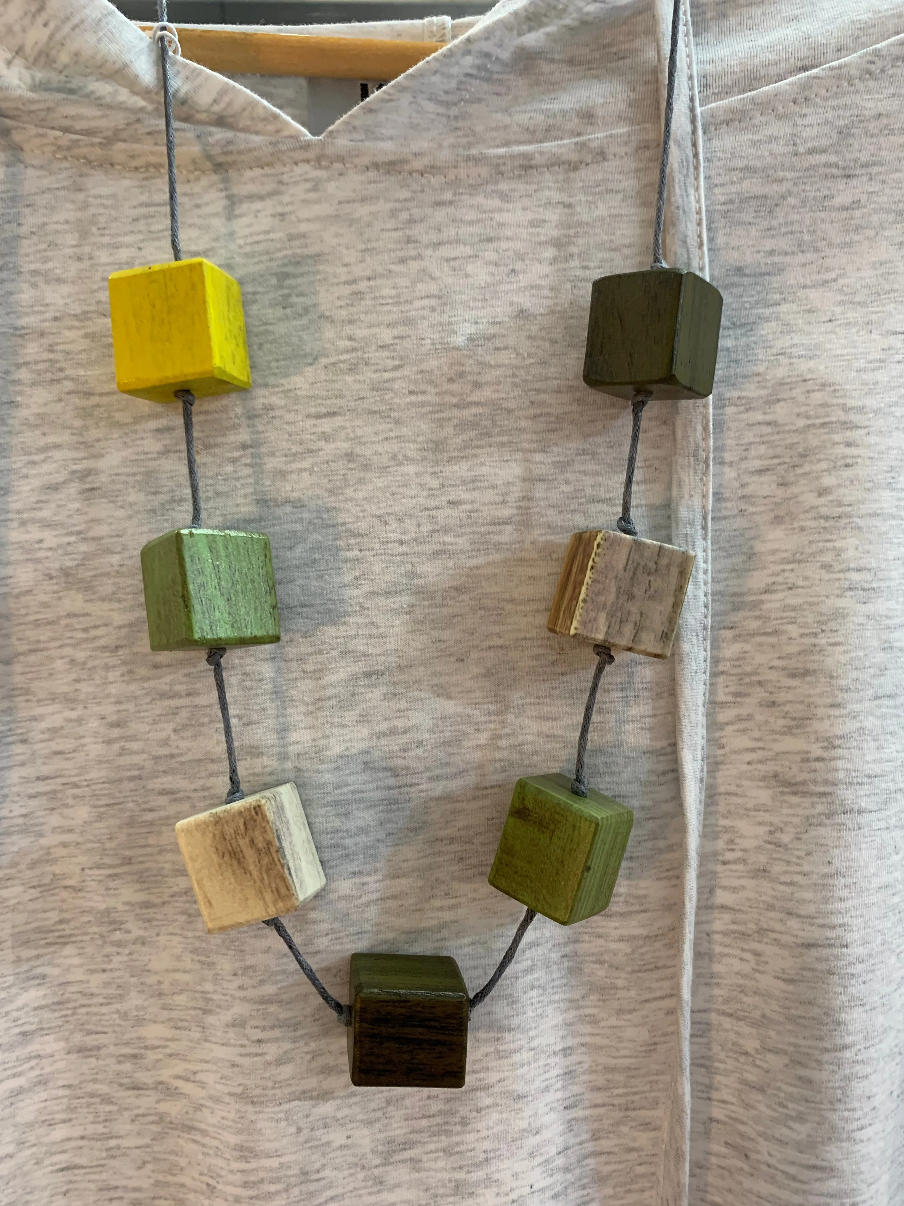 Chunky Block Necklace (Only 1 Left!)
