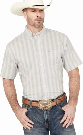 Cinch Men's Navy Mini Paisley Arenaflex Button Down
