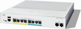 Cisco Catalyst 1300-8MGP-2X Managed Switch, 4 Port GE, 4 Port 2.5GE, PoE, 2x10GE SFP , Limited Lifetime Protection (C1300-8MGP-2X)