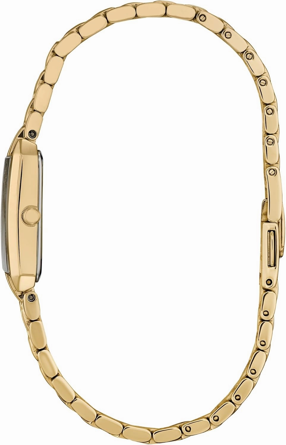 Citizen Ladies' Eco-Drive Classic Dress Corso Stainless Steel Rectangle Watch, 2-Hand, Jewelry Clasp