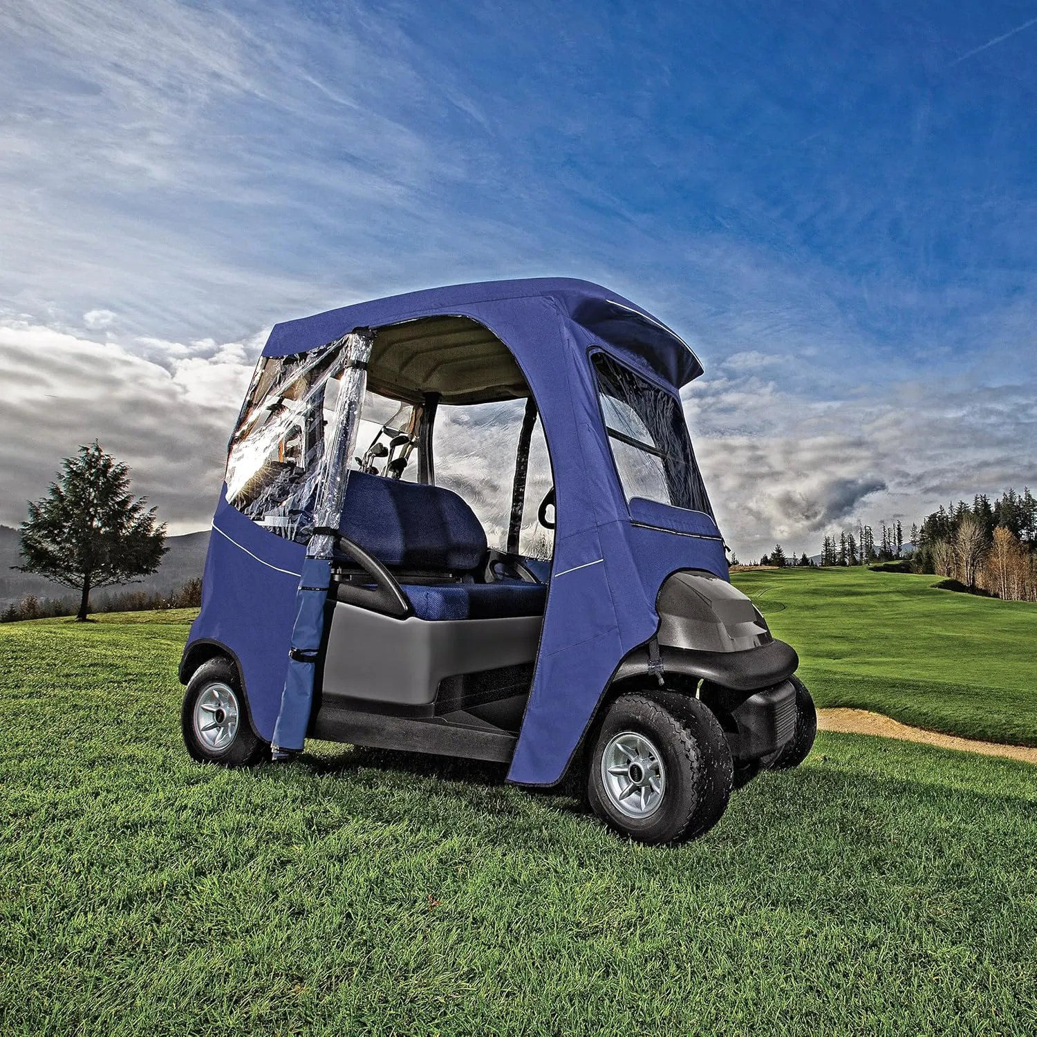 Classic Accessories Fairway Golf Cart Deluxe Enclosure