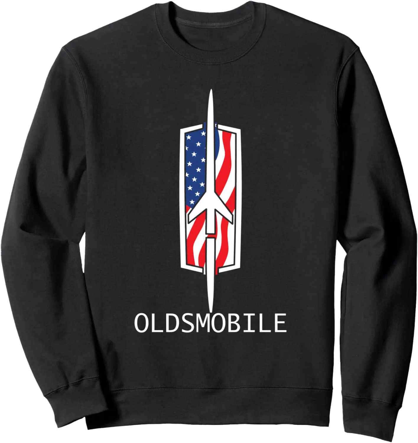 Classic Car Show Vintage Oldsmobile Rocket Logo Sweatshirt