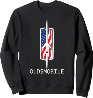 Classic Car Show Vintage Oldsmobile Rocket Logo Sweatshirt