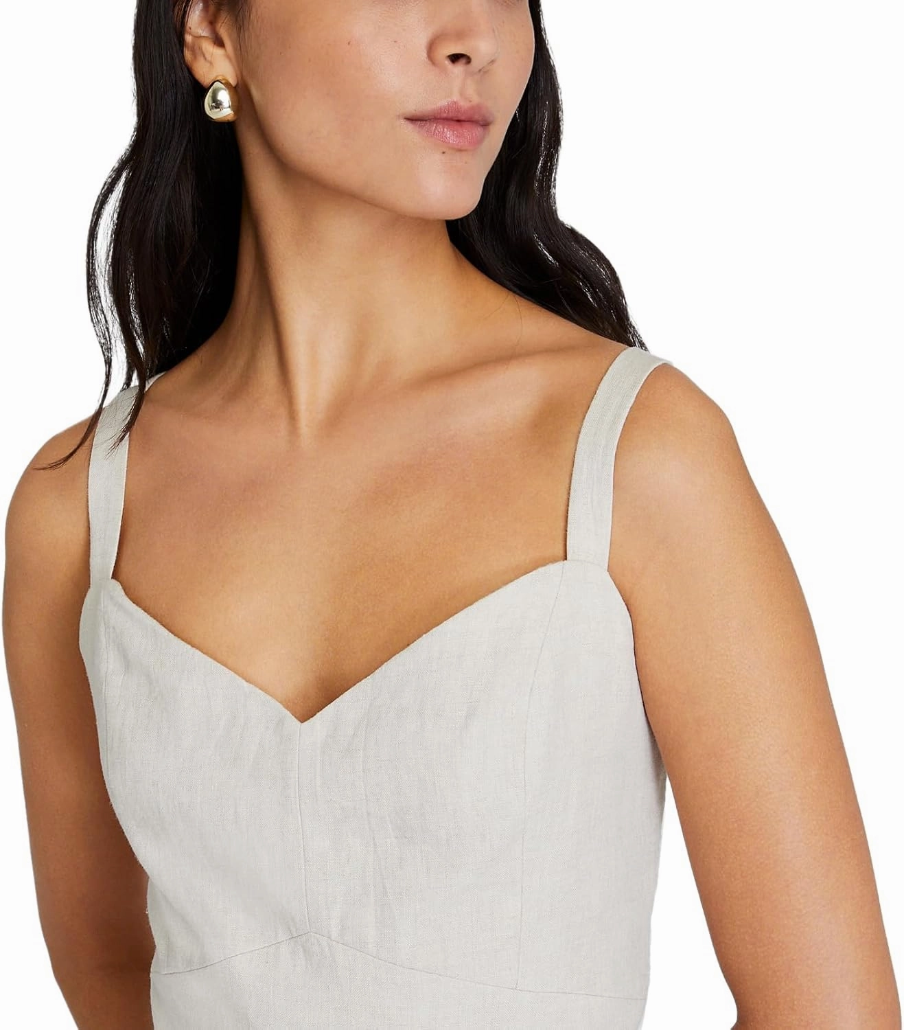 Club Monaco Women's Fluted Hem Mini Dress