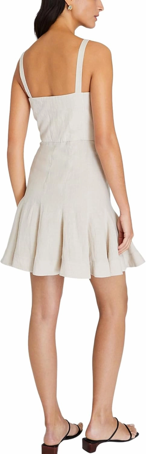Club Monaco Women's Fluted Hem Mini Dress