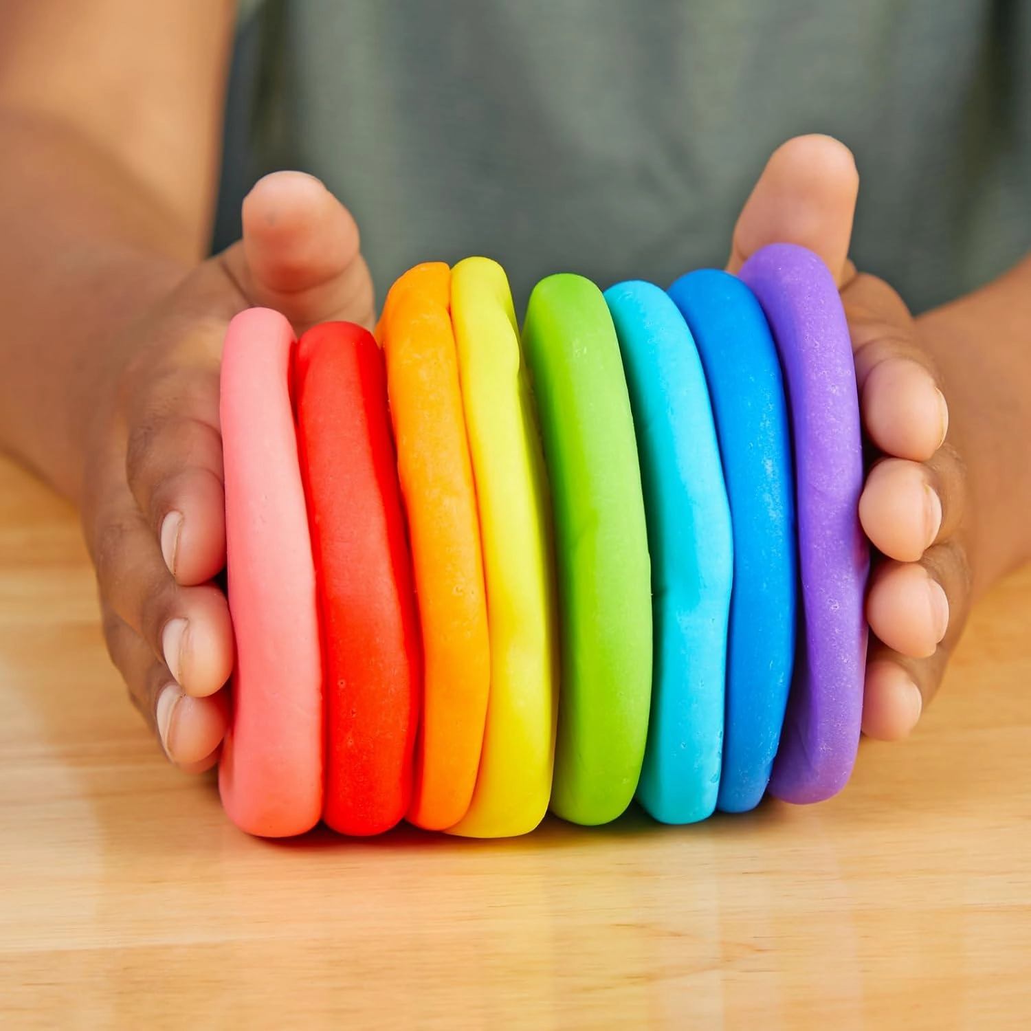 Colorations Wheat & Gluten Free Classic Dough - 8 Colors (2oz Each) | Non-Toxic, Play Dough, Bulk Set, Sensory Kit, Party Favors, Classroom Pack