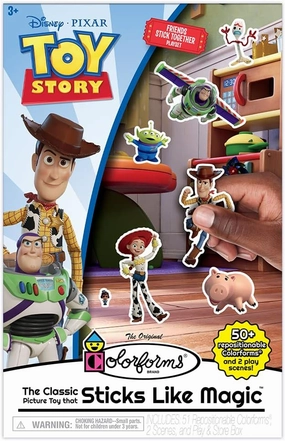 Colorforms — Disney Toy Story Box Set — Pieces Stick Like Magic — Scenes and Pieces for Storytelling Play! — Ages 3 