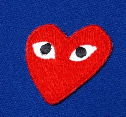 Comme Des Garcons Play Heart Zip Hoodie