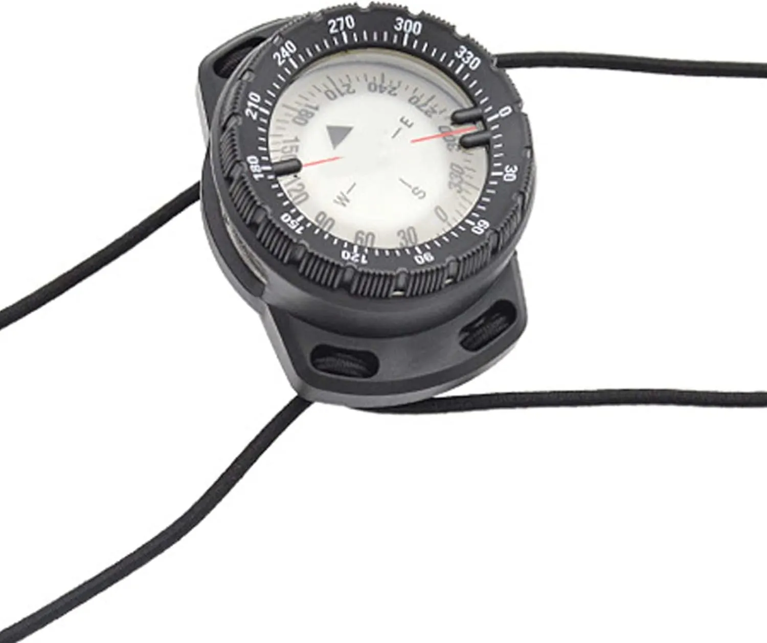 Compass Navigation,Compasses, Dive Compass Surfing Luminous Underwater 50m Wrist Compass Night Vision Waterproof Navigation Compass with Bungee