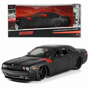 Compatible for Dodge Challenger Race Car Model Toy 1:24 Alloy Metal Diecast Black Car Model Cassic Drift Vintage Car Model Maisto Carro Model Toy Antique Collection Gift Vehicle Model Adult