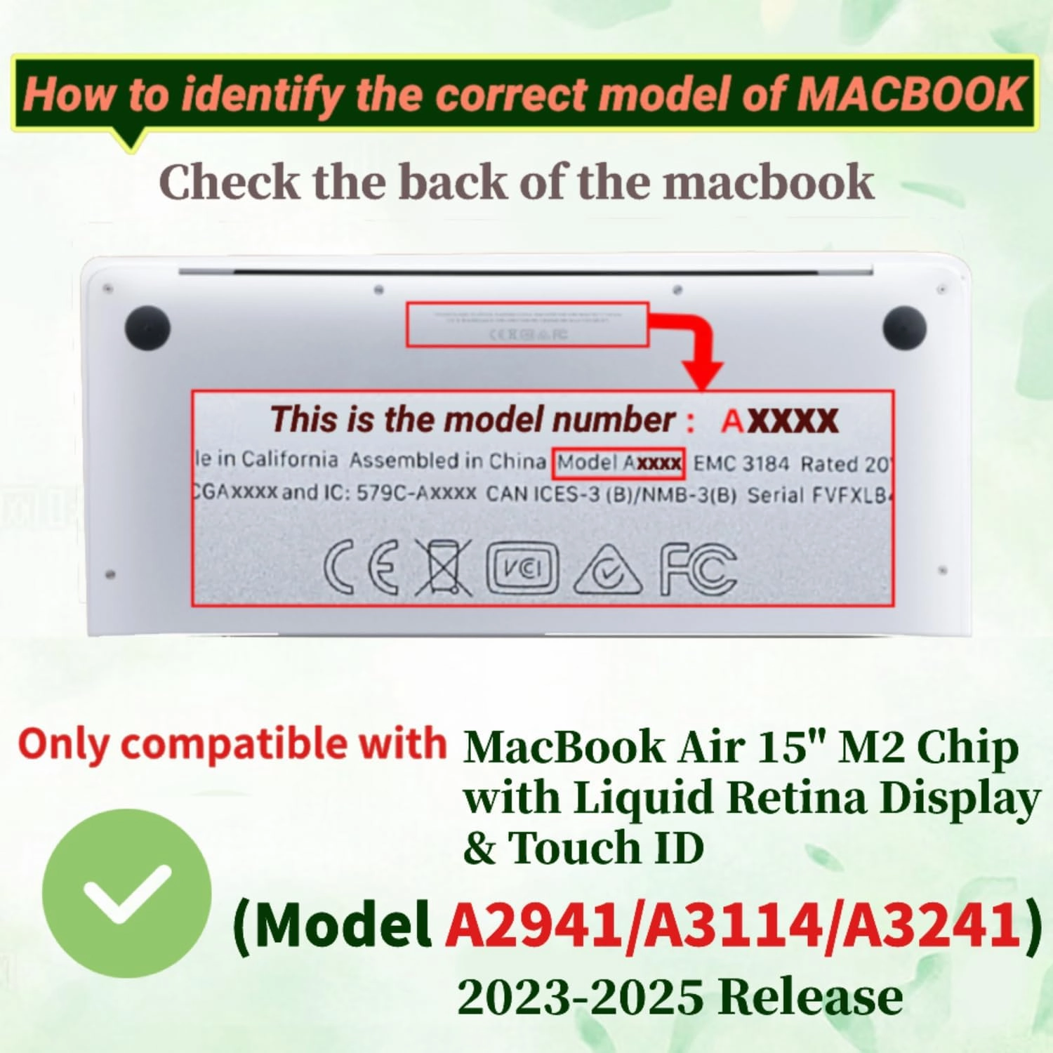 Compatible with New Version 2025-2023 MacBook Air 15 inch Model A3114 A2941 A3241 with M3/ M2 Chip and Liquid Retina Display, Fashional Simple Funny Computer Protector Case, World Map