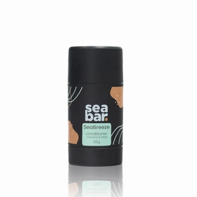 Conditioner Bar - All Natural Hair Shampoo - Vegan, Sulfate-Free, Eco Friendly Zero Waste Reusable Packaging, SeaBreeze