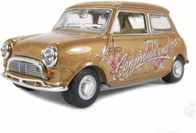 Congratulations Mini Car Accurate Diecast Model