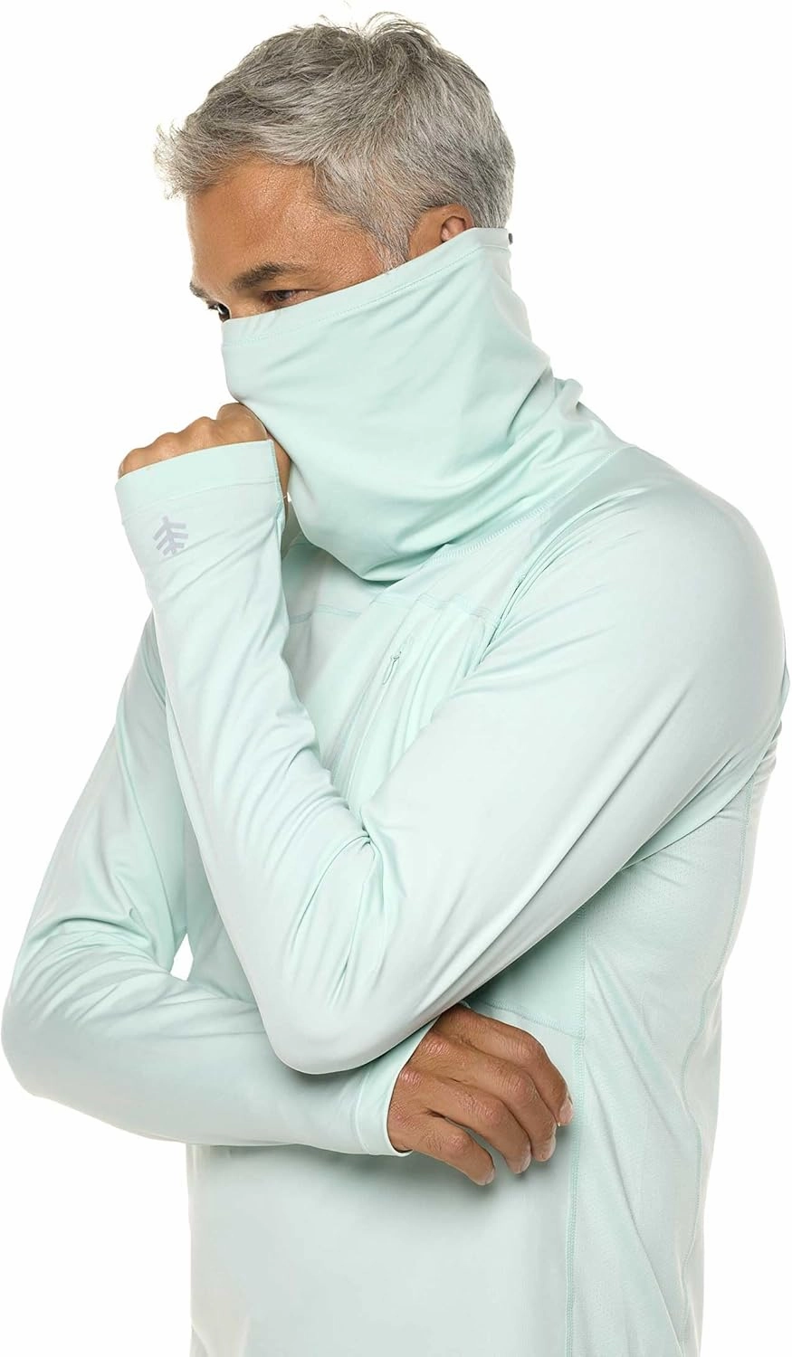 Coolibar UPF 50  Men's Andros Fishing Tee - Sun Protective