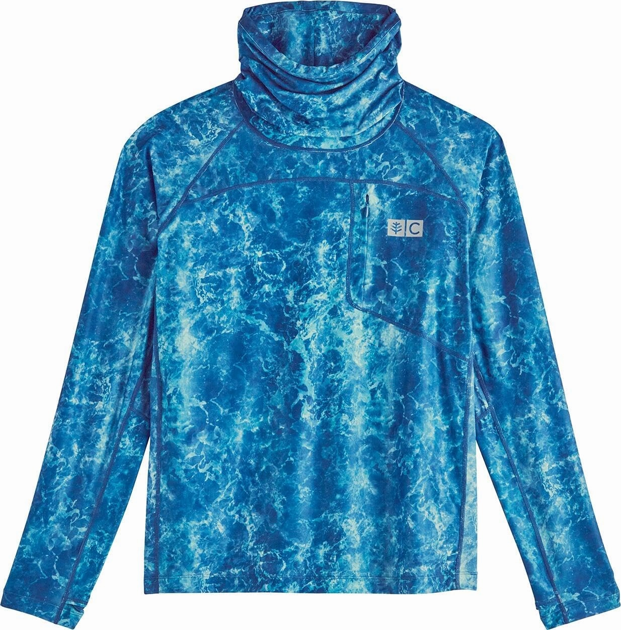 Coolibar UPF 50  Men's Andros Fishing Tee - Sun Protective