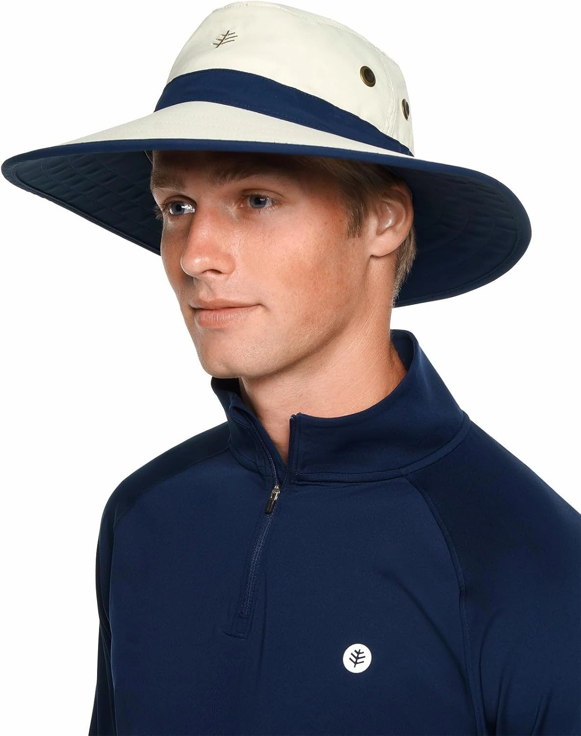Coolibar UPF 50  Men's Women's Matchplay Golf Hat - Sun Protective