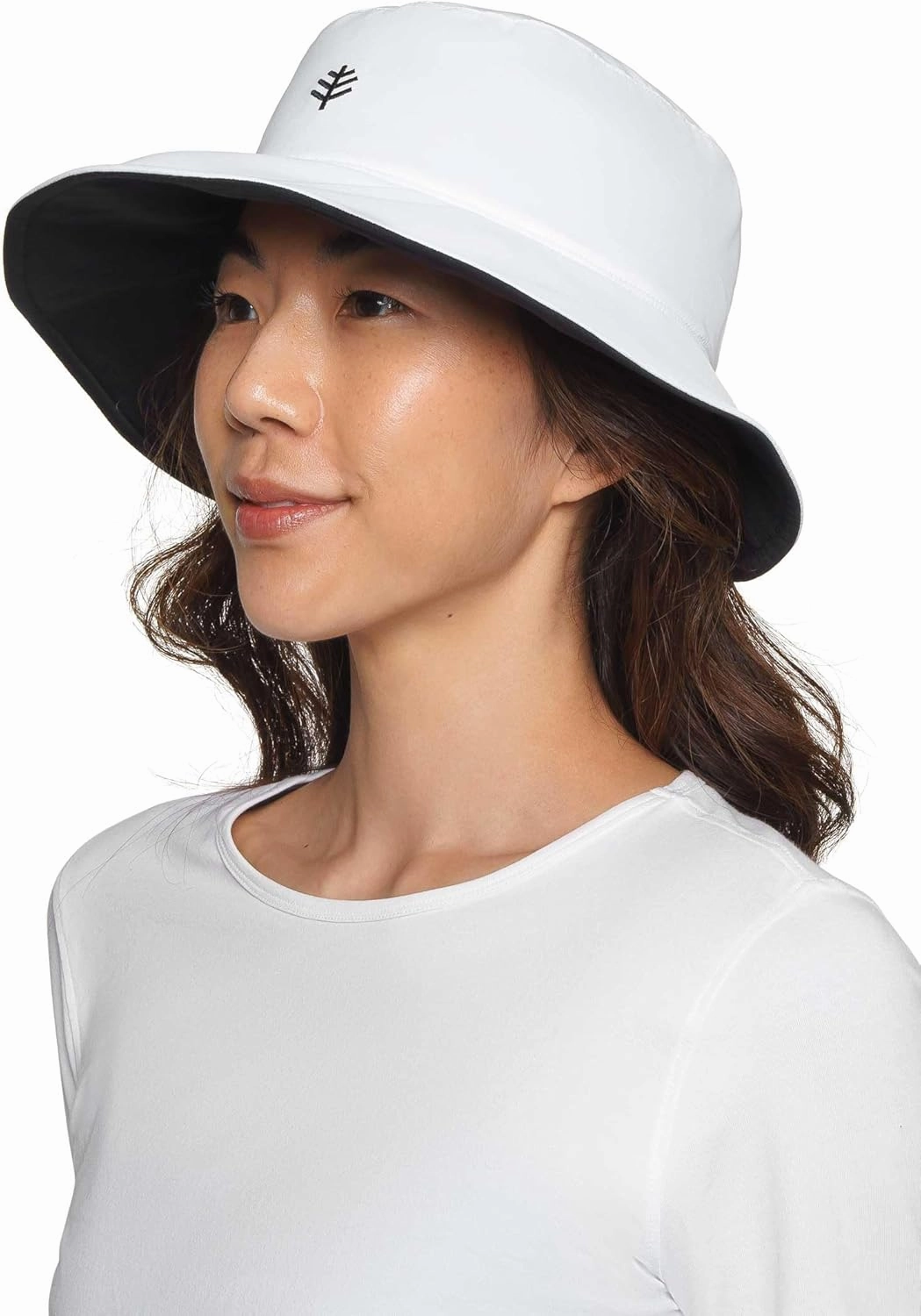 Coolibar UPF 50  Women's Ariel Reversible Pool Hat - Sun Protective