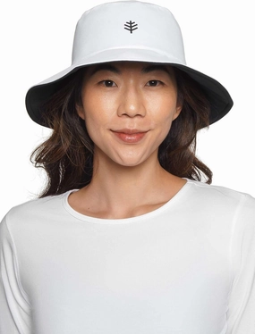 Coolibar UPF 50  Women's Ariel Reversible Pool Hat - Sun Protective