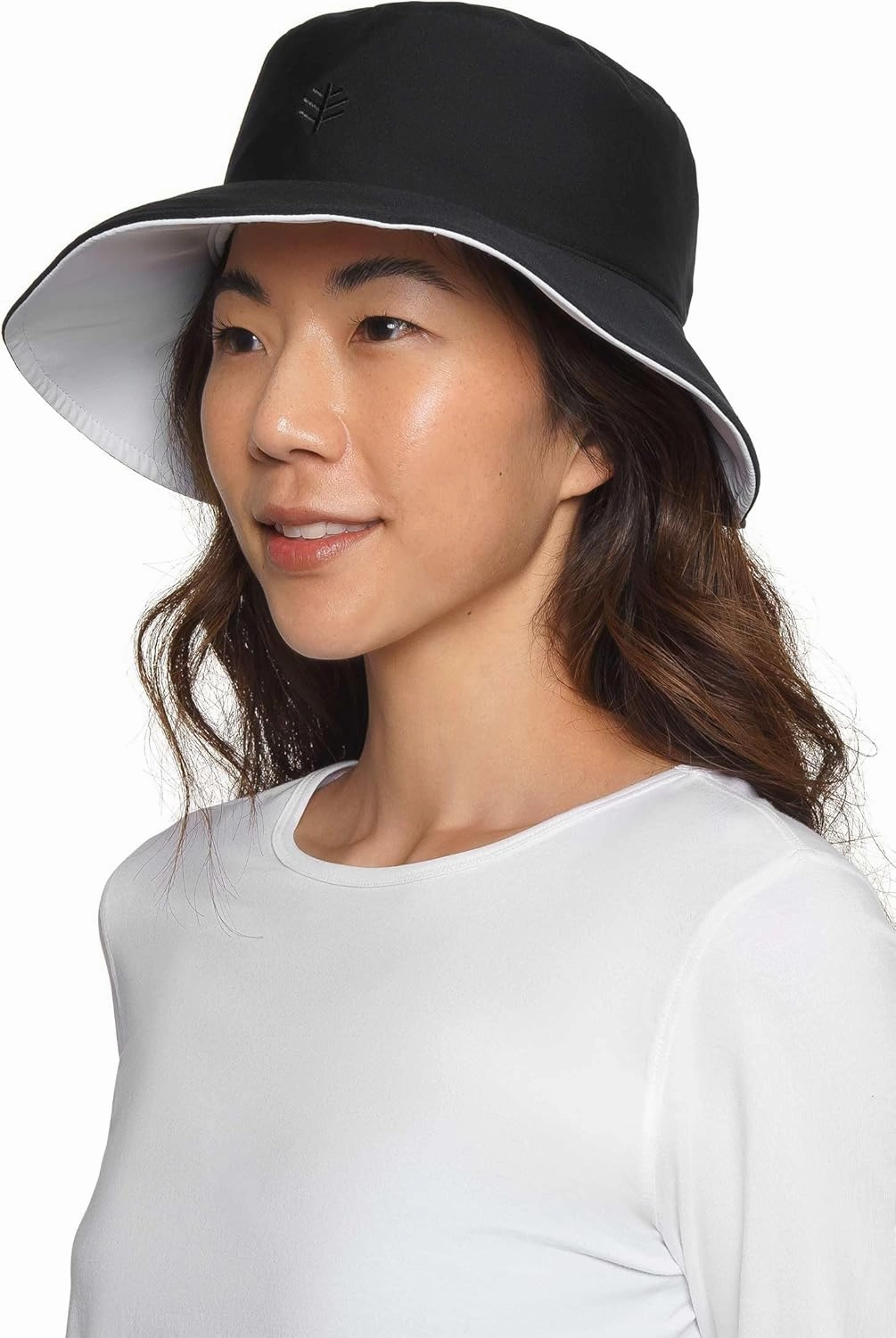 Coolibar UPF 50  Women's Ariel Reversible Pool Hat - Sun Protective