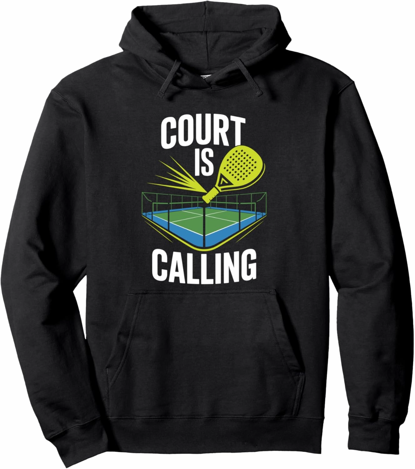 Court Is Calling Padel Sports Athlete Game Players Pullover Hoodie