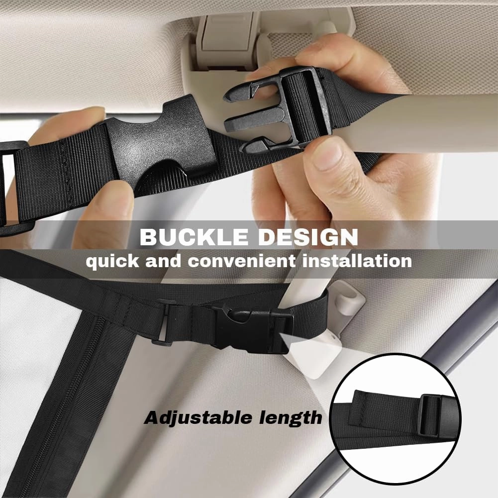 Cow Texture Printed Car Cargo Net Bag Waterproof Roof Cargo Net Vehicle Interior Storage Accessories, Universal Road Trip Essentials Car Organizers and Storage for Car Truck SUV