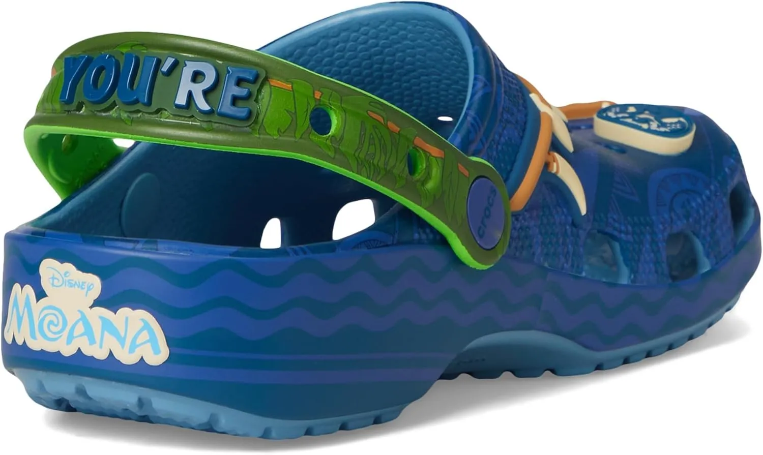 Crocs Unisex-Child Disney Moana Classic Clogs (Little Big Kid)