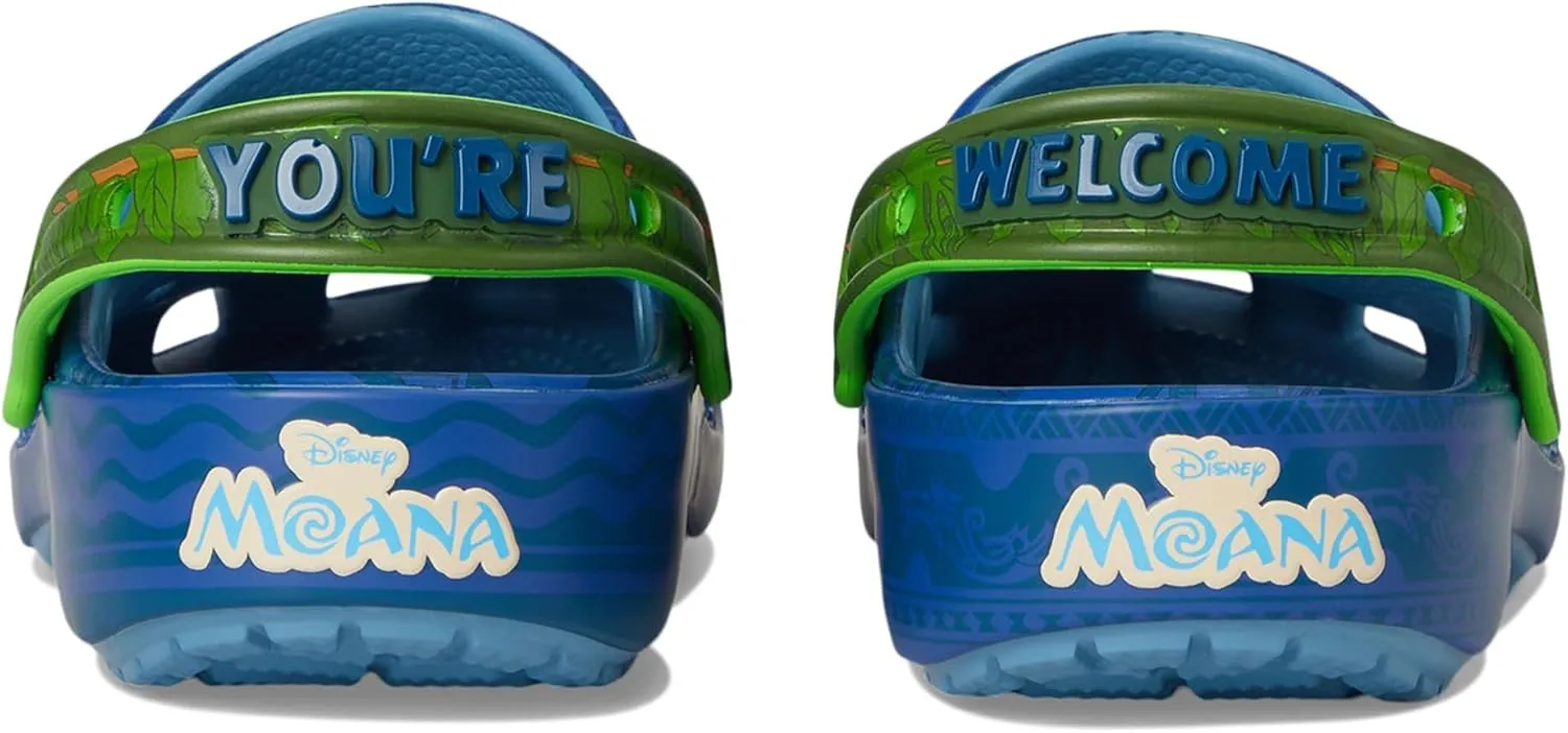 Crocs Unisex-Child Disney Moana Classic Clogs (Little Big Kid)