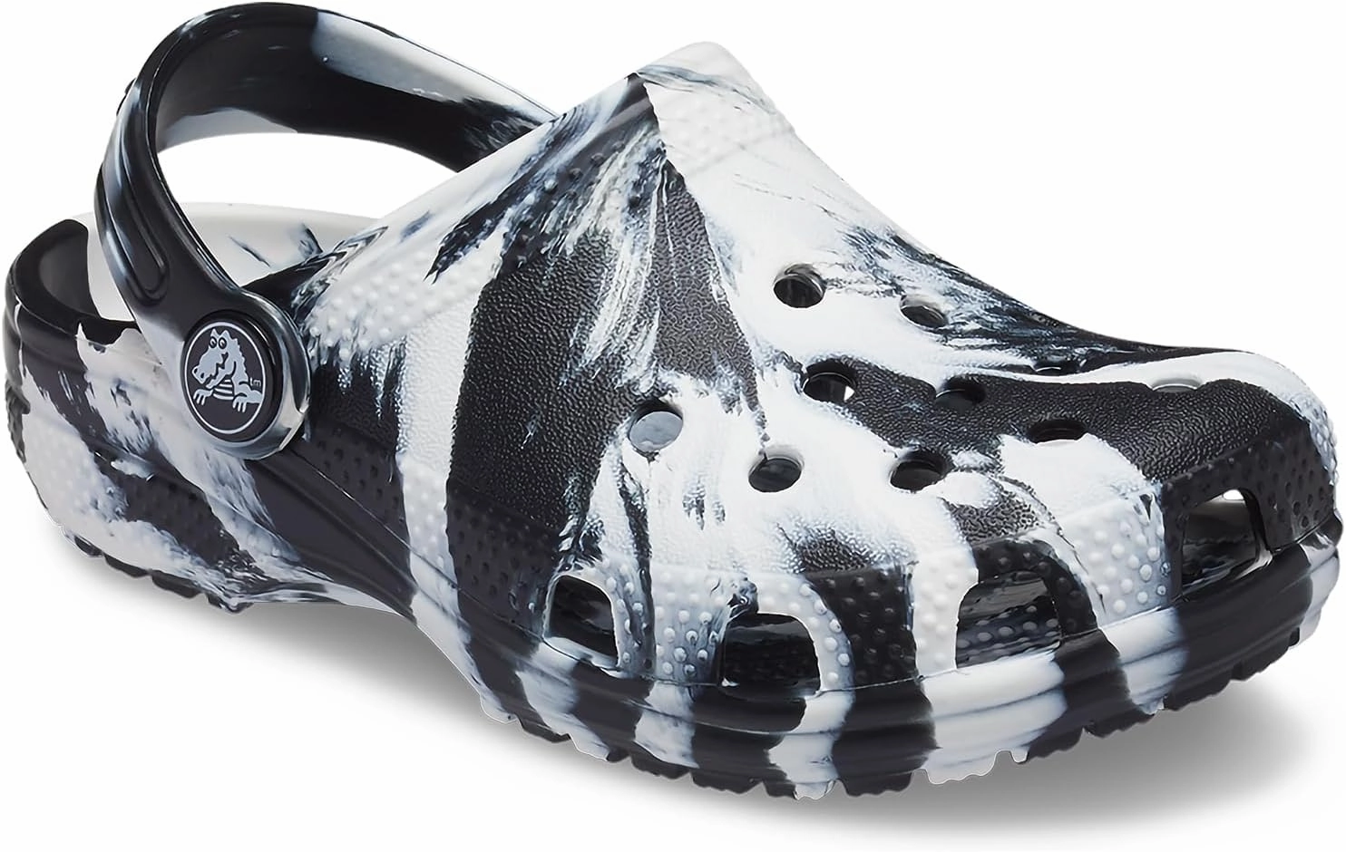 Crocs Kids' Classic Marbled Tie-Dye Clog