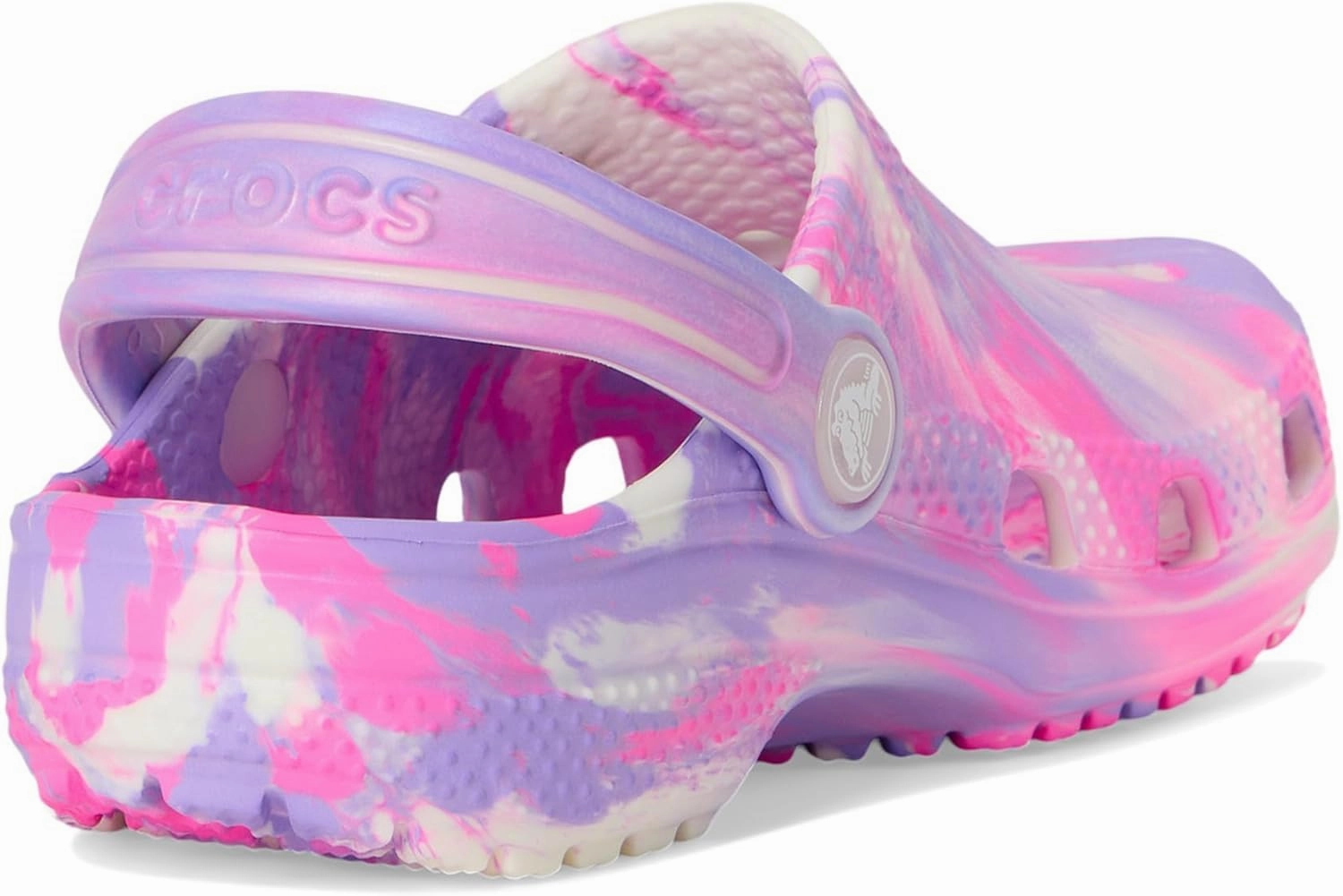 Crocs Kids' Classic Marbled Tie-Dye Clog