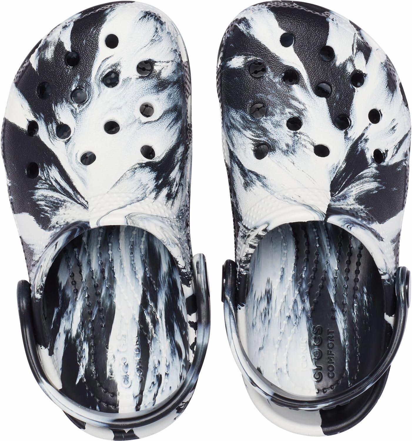 Crocs Kids' Classic Marbled Tie-Dye Clog