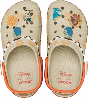 Crocs Unisex-Child Disney Moana Classic Clogs (Little Big Kid)
