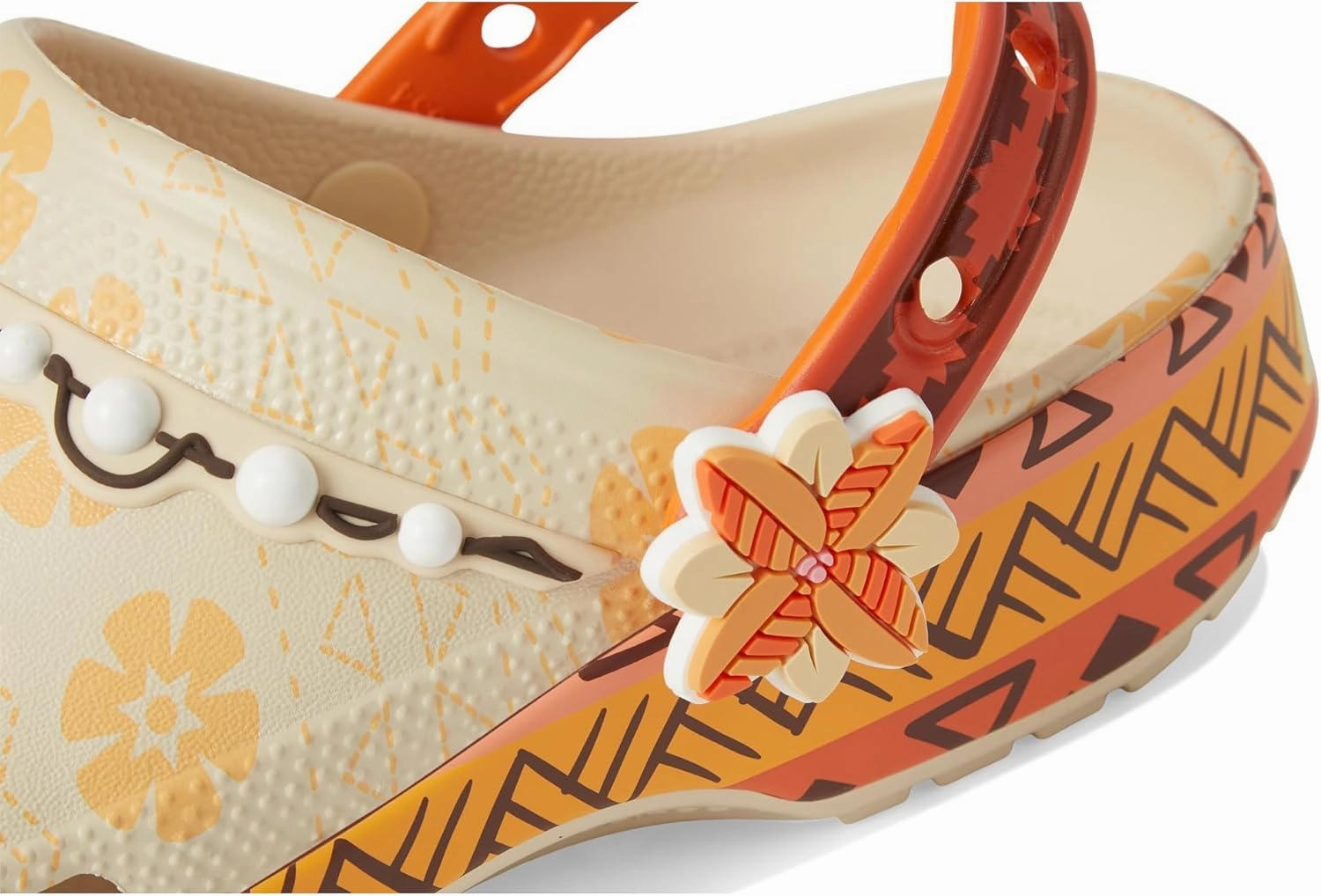 Crocs Unisex-Child Disney Moana Classic Clogs (Little Big Kid)
