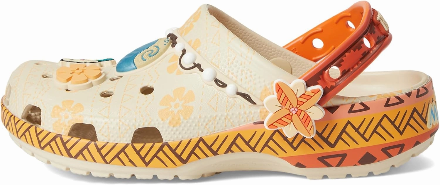 Crocs Unisex-Child Disney Moana Classic Clogs (Little Big Kid)