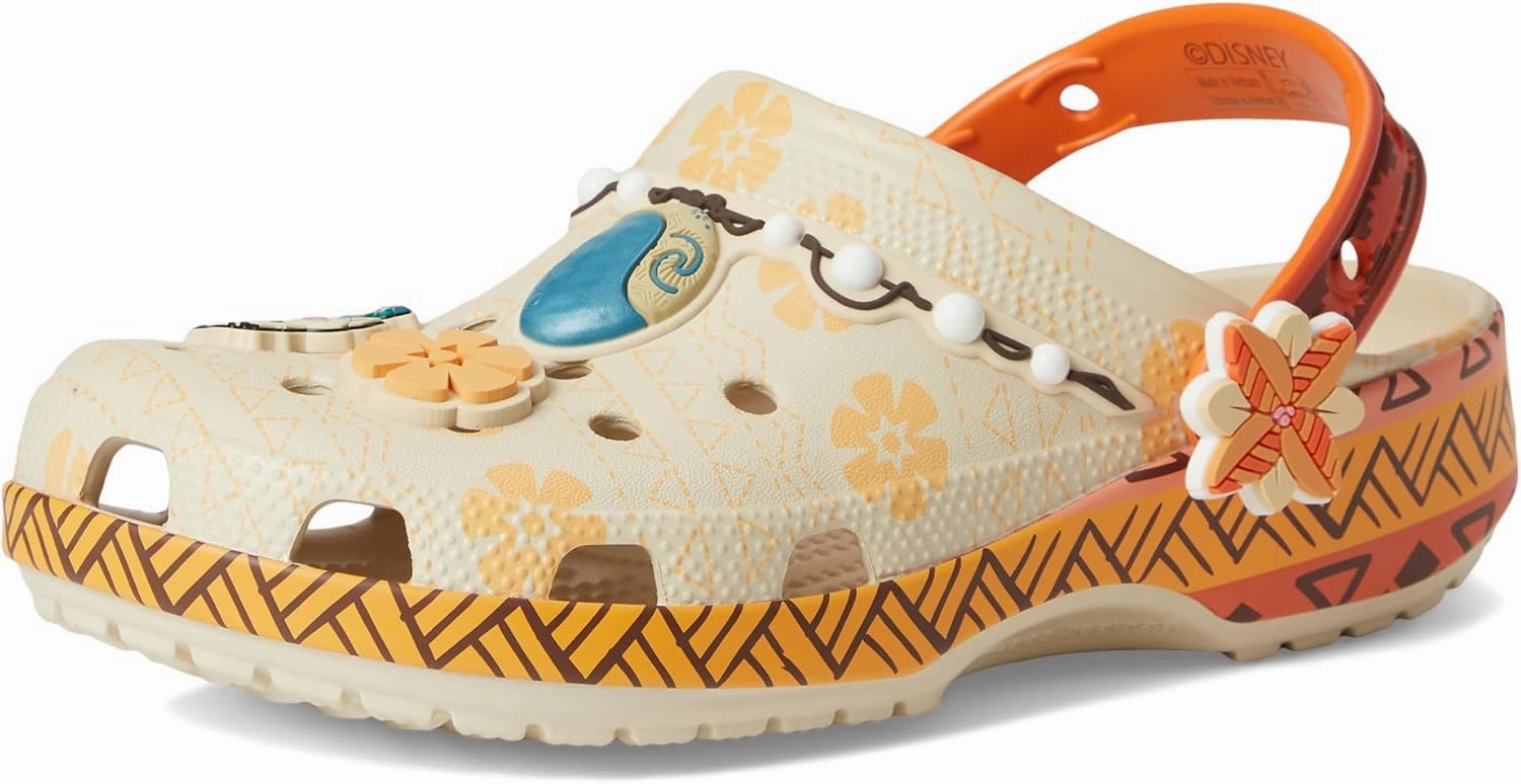 Crocs Unisex-Child Disney Moana Classic Clogs (Little Big Kid)