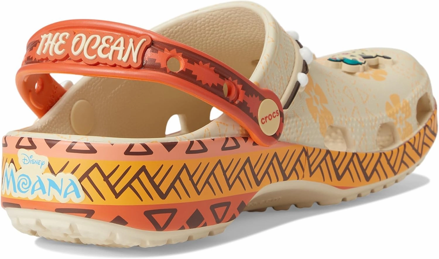 Crocs Unisex-Child Disney Moana Classic Clogs (Little Big Kid)