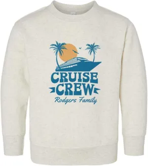 Cruise Crew Rodgers Family Kids Sweatshirt Toddler