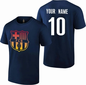Custom FC Barcelona Logo T-Shirt