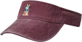 Cute Graffiti Beam Dragon Sun Visor Hats for Women Men Adjustable Sports Sun Hats Golf Cap